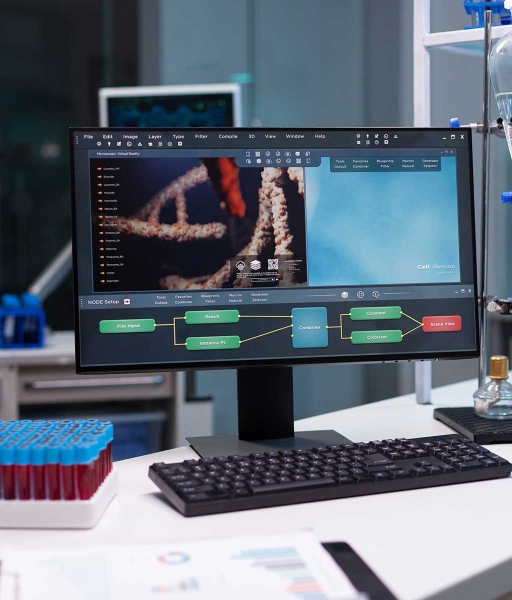 Laboratory With equipments